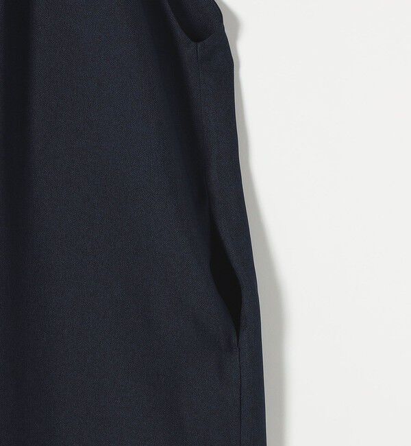 quaranciel「quaranciel:〈洗濯機可能〉リネン ライク スキッパー シャツ ワンピース＆パンツ セットアップ」|ワンピース|