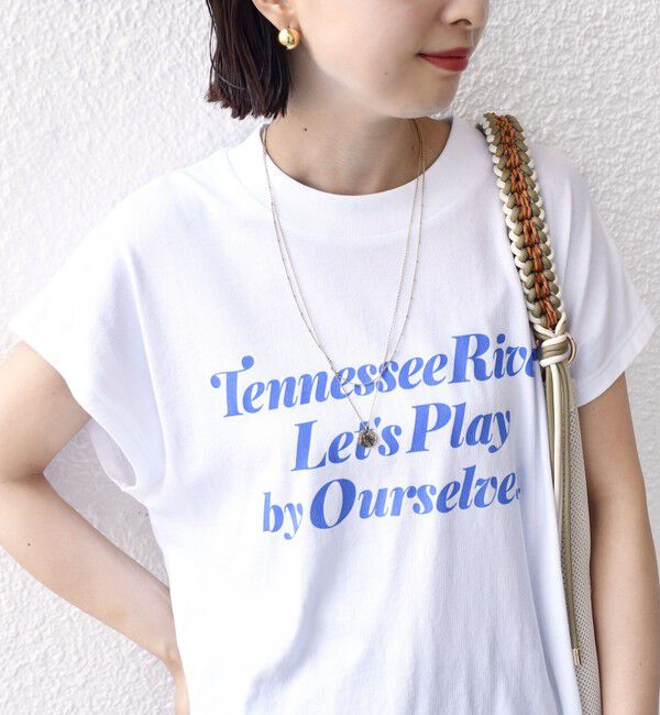 SHIPS for women「【SHIPS別注】TENNESSEE:フレンチ スリーブ プルオーバー」|タンクトップ|