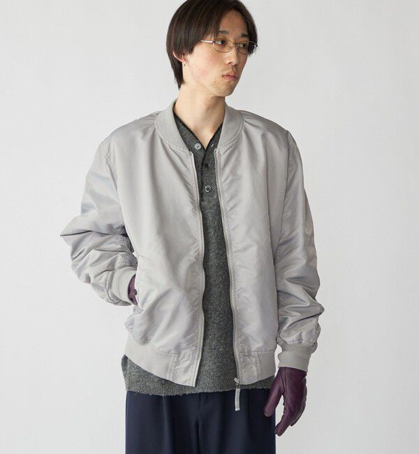 SHIPS「City Ambient Products: MA-1」|ブルゾン・スタジャン|