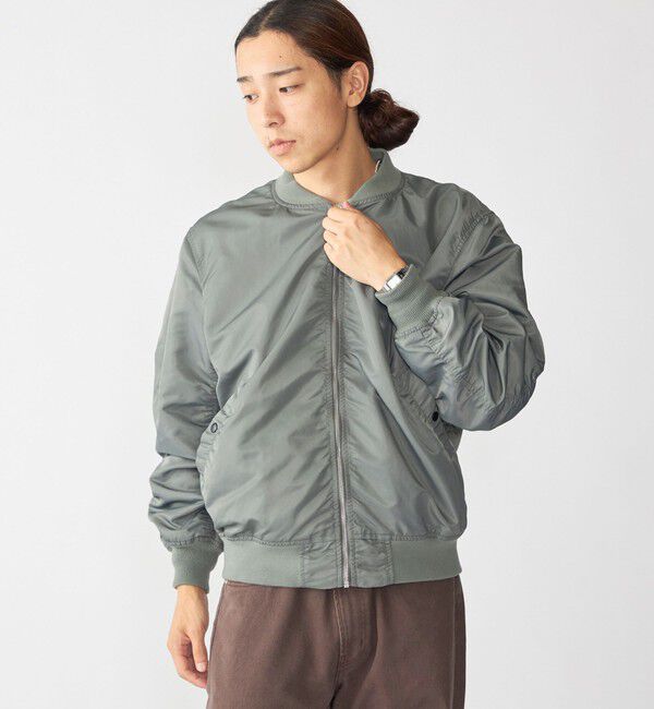 SHIPS「City Ambient Products: MA-1」|ブルゾン・スタジャン|