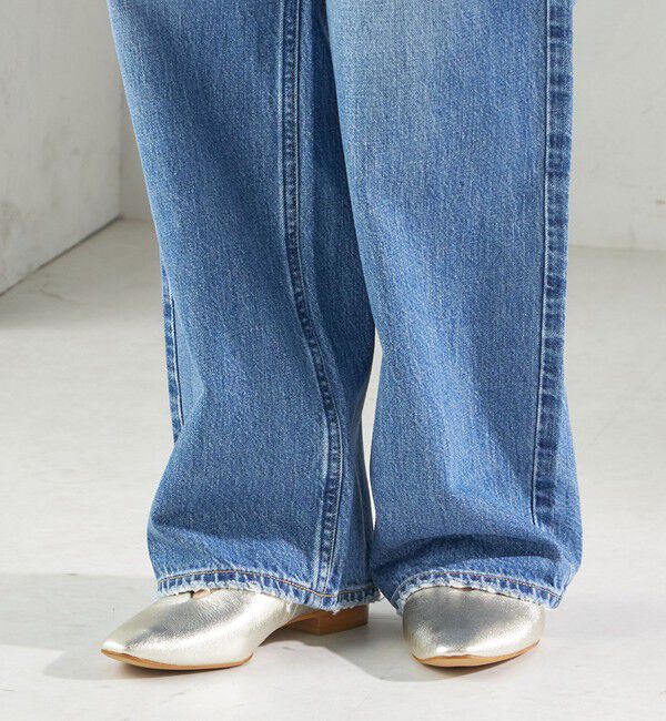 SHIPS for women「Vカット フラット パンプス」|パンプス|