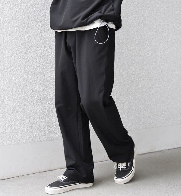 SHIPS any「SHIPS any:〈洗濯機可能〉ストレッチ 裏起毛 ウォーム アーバン イージー パンツ (セットアップ対応)◇」|チノ|