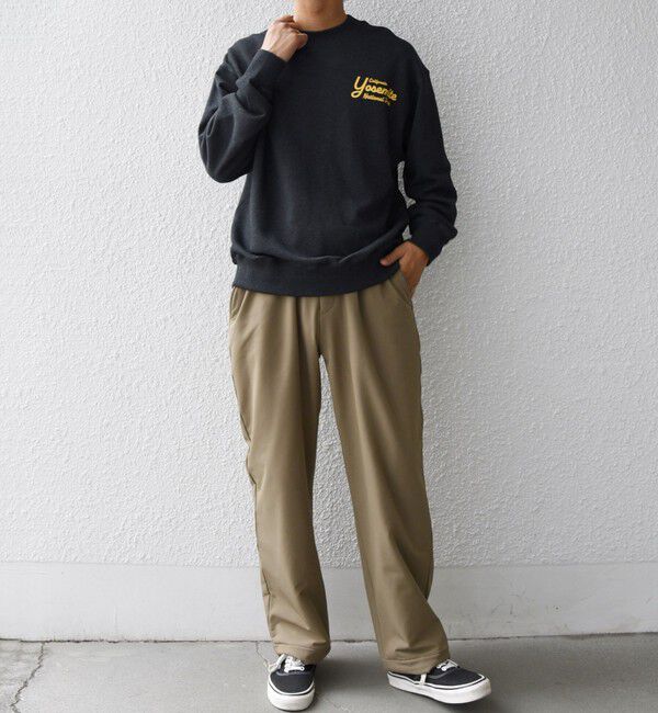 SHIPS any「SHIPS any:〈洗濯機可能〉ストレッチ 裏起毛 ウォーム アーバン イージー パンツ (セットアップ対応)◇」|チノ|