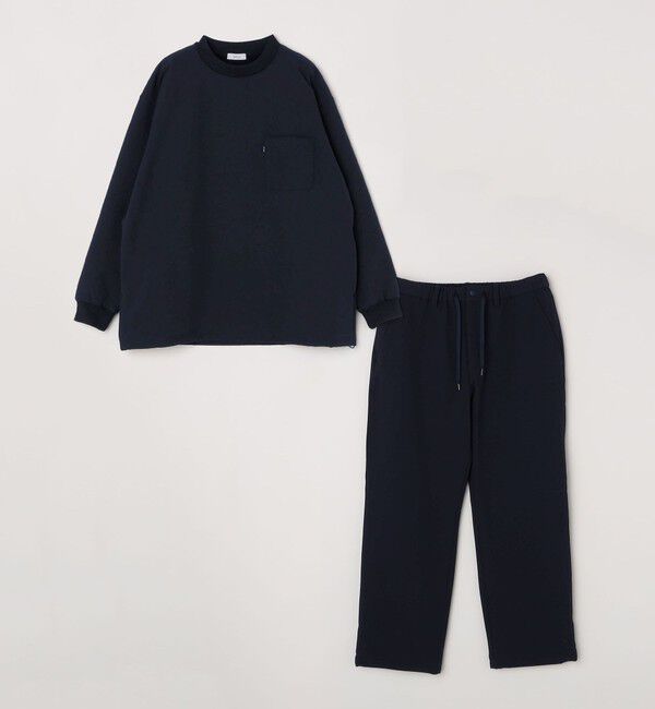 SHIPS any「SHIPS any:〈洗濯機可能〉ストレッチ 裏起毛 ウォーム アーバン イージー パンツ (セットアップ対応)◇」|チノ|