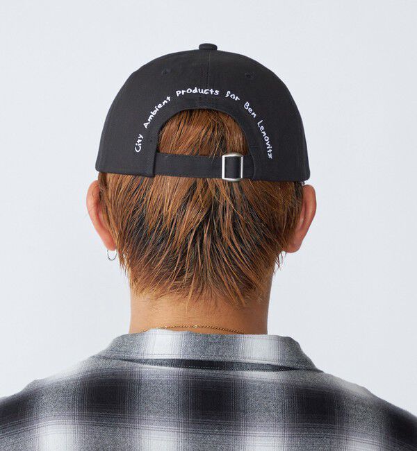 SHIPS「【City Ambient Products別注】Ben Lenovitz: DOG CAT キャップ」|キャップ・キャスケット|