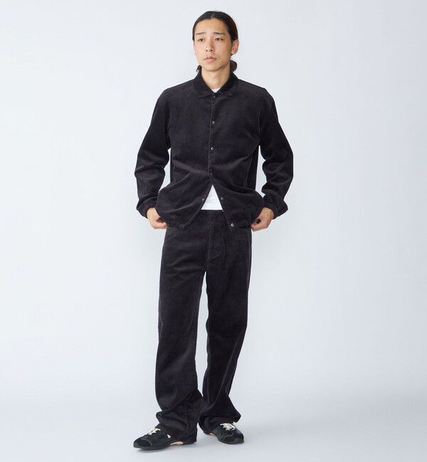 SHIPS「City Ambient Products: コーデュロイ コーチ ジャケット」|ブルゾン・スタジャン|