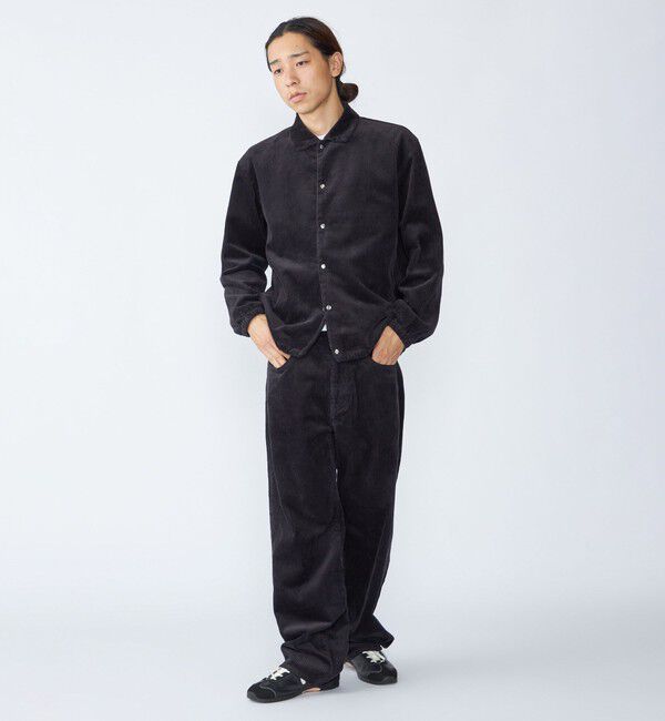 SHIPS「City Ambient Products: コーデュロイ コーチ ジャケット」|ブルゾン・スタジャン|