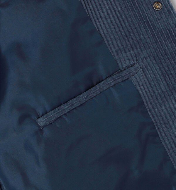 SHIPS「City Ambient Products: コーデュロイ コーチ ジャケット」|ブルゾン・スタジャン|