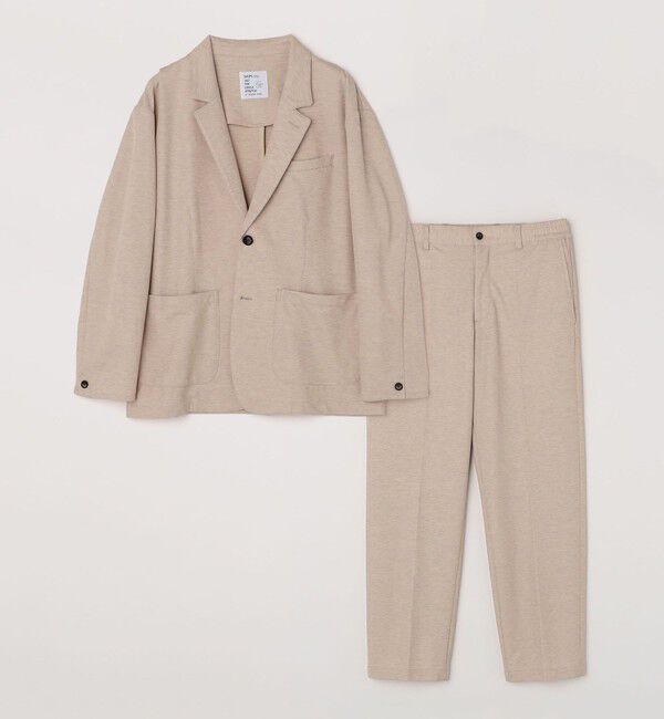 SHIPS any「SHIPS any: 360&deg; THE CIRCLE STRETCH ジャガード イージーパンツ◇」|チノ|