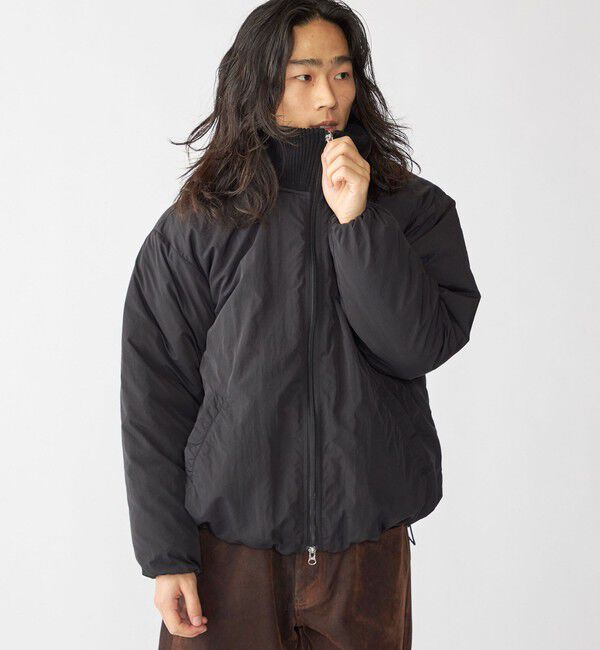 SHIPS「SHIPS: THERMOLITE(R) パデッド リブ ジャケット」|ブルゾン・スタジャン|