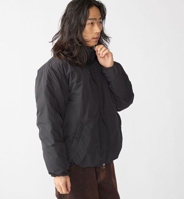 SHIPS「SHIPS: THERMOLITE(R) パデッド リブ ジャケット」|ブルゾン・スタジャン|