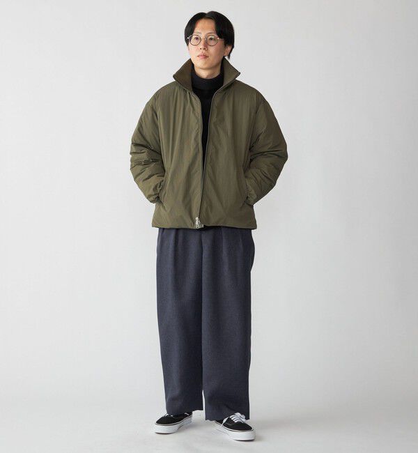 SHIPS「SHIPS: THERMOLITE(R) パデッド リブ ジャケット」|ブルゾン・スタジャン|