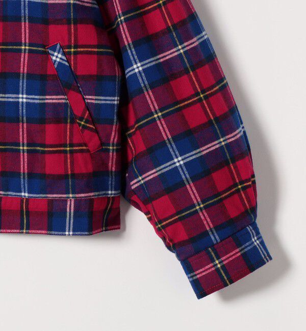 SHIPS any「SHIPS any:〈手洗い可能〉タータン チェック キルティング シャツ ジャケット」|ブルゾン・スタジャン|