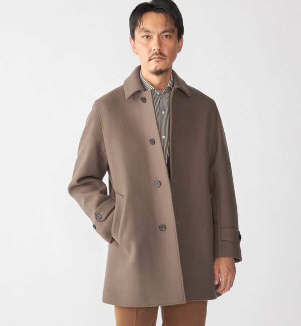 SHIPS「SHIPS: SUPER 140's メルトン カーコート」|その他|ブラウン系