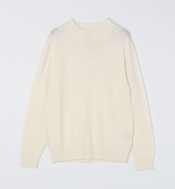 SHIPS「SHIPS:〈手洗い可能〉9ゲージ コンフォート モックネック プルオーバー ニット」|ニット・セーター|