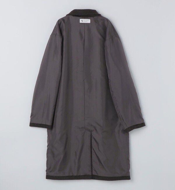 SHIPS「City Ambient Products: オーバーサイズ メルトン コート」|ステンカラーコート|