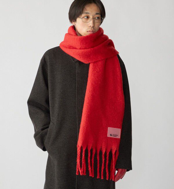 SHIPS「City Ambient Products: オーバーサイズ メルトン コート」|ステンカラーコート|