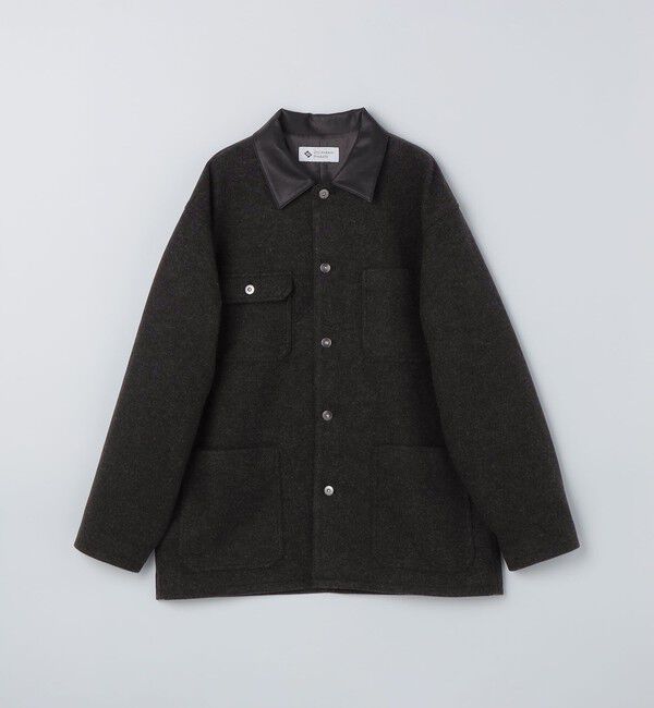 SHIPS「City Ambient Products: オーバーサイズ メルトン ワーク ジャケット」|その他|