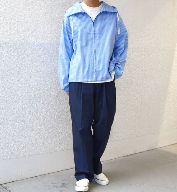 SHIPS any「SHIPS any:〈洗濯機可能〉SOLOTEX(R) タイプライター 2タック イージー パンツ◇」|チノ|