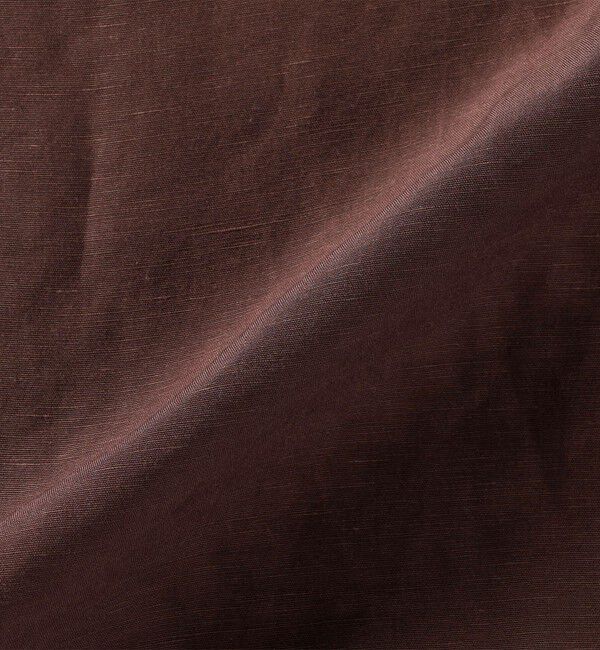 SHIPS for women「《一部追加予約》〈手洗い可能〉IMPERIAL LINEN 混 オーバー サイズ シャツ」|シャツ・ブラウス|