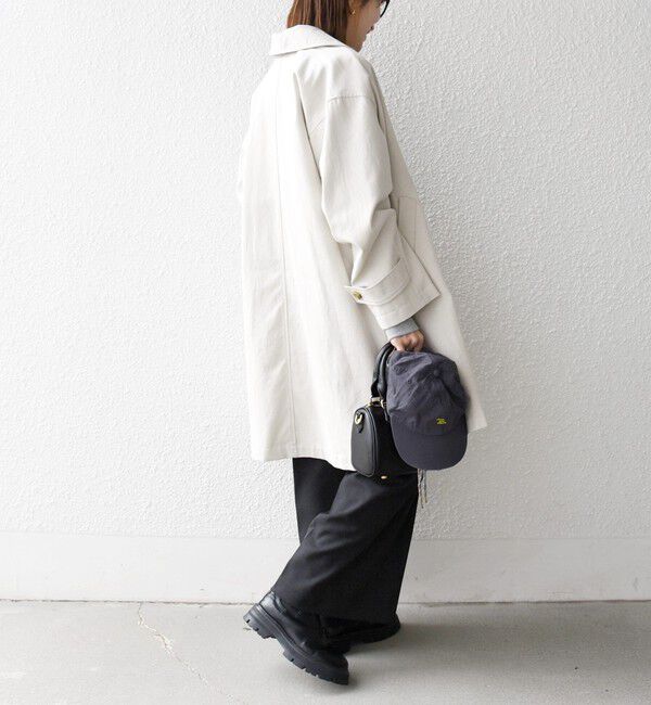 SHIPS any「SHIPS any:〈手洗い可能〉オーバー フレア ステンカラー コート」|ステンカラーコート|