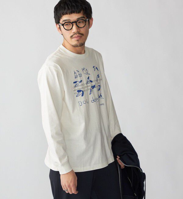 SHIPS「【WEB限定/SHIPS別注】CONVENIENCEYOUNG: DOG LS T」|Tシャツ・カットソー|