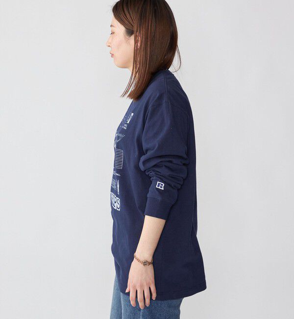 SHIPS「【WEB限定/SHIPS/RUSSELL ATHLETIC別注】CONVENIENCEYOUNG: LS TEE」|Tシャツ・カットソー|