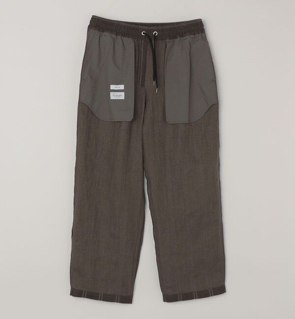 SHIPS any「SHIPS any: 〈洗濯機可能〉NOVELTEX リネン フリーサイズ リラックス イージー パンツ◇」|チノ|