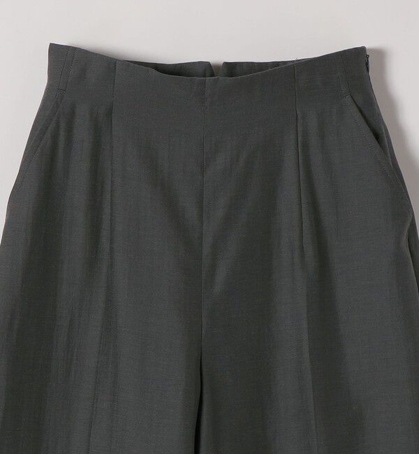 quaranciel「quaranciel:〈洗濯機可能〉リネン ミックス ハイウエスト ワイド パンツ」|その他|