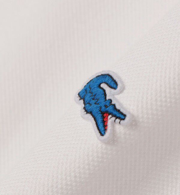 SHIPS any「【SHIPS any別注】LACOSTE: ワンポイント ロゴ ピケ クルーネック Tシャツ 26SS◇」|Tシャツ・カットソー|