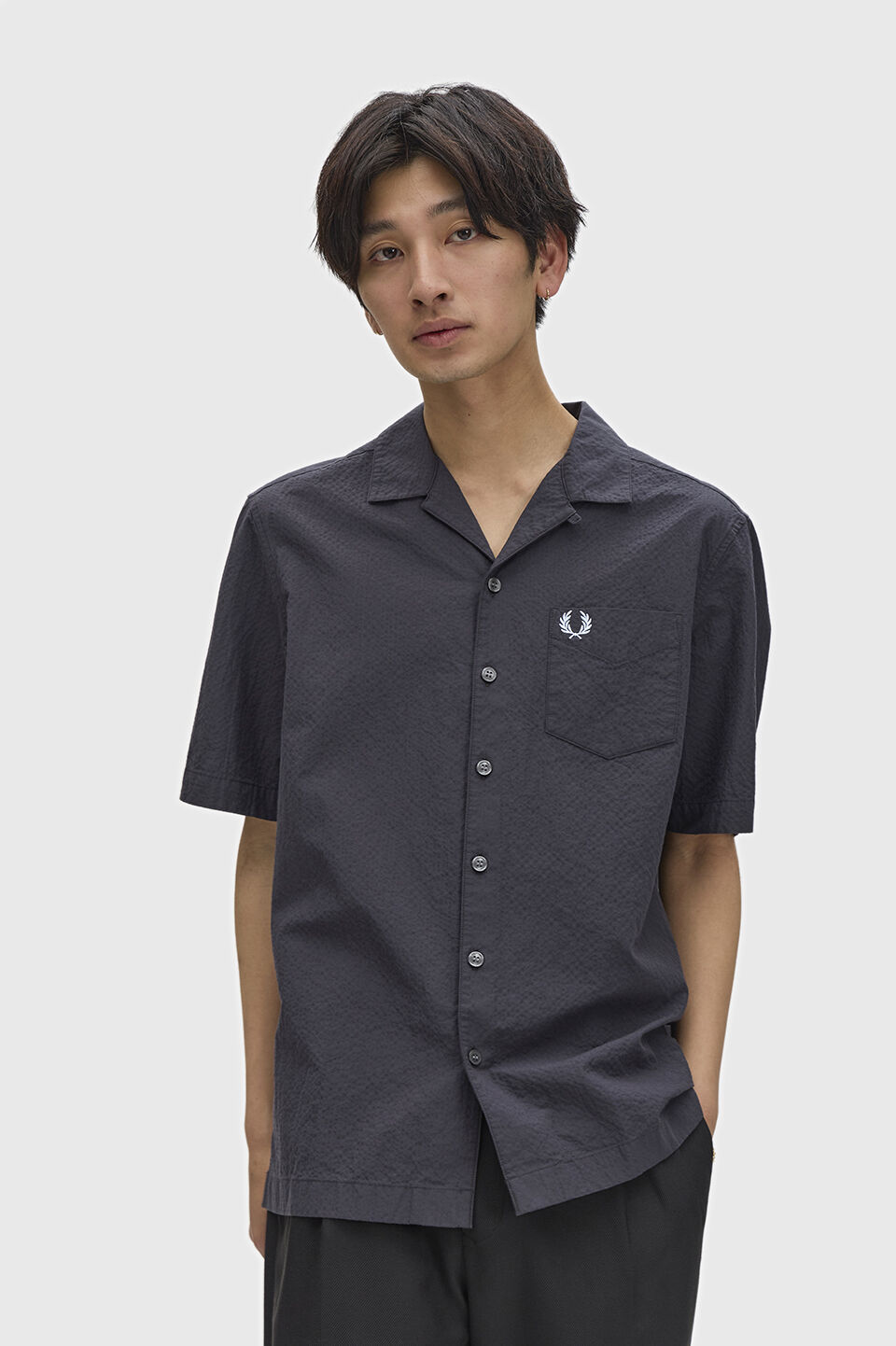 FRED PERRY 「Seersucker Revere Collar Shirt」|シャツ・ブラウス|