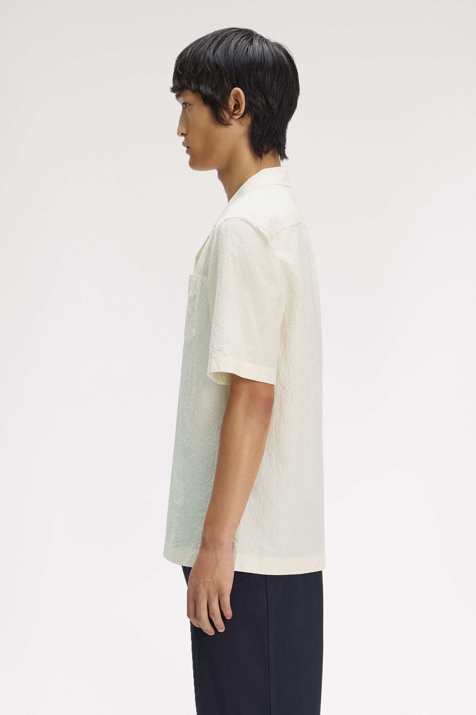 FRED PERRY 「Seersucker Revere Collar Shirt」|シャツ・ブラウス|