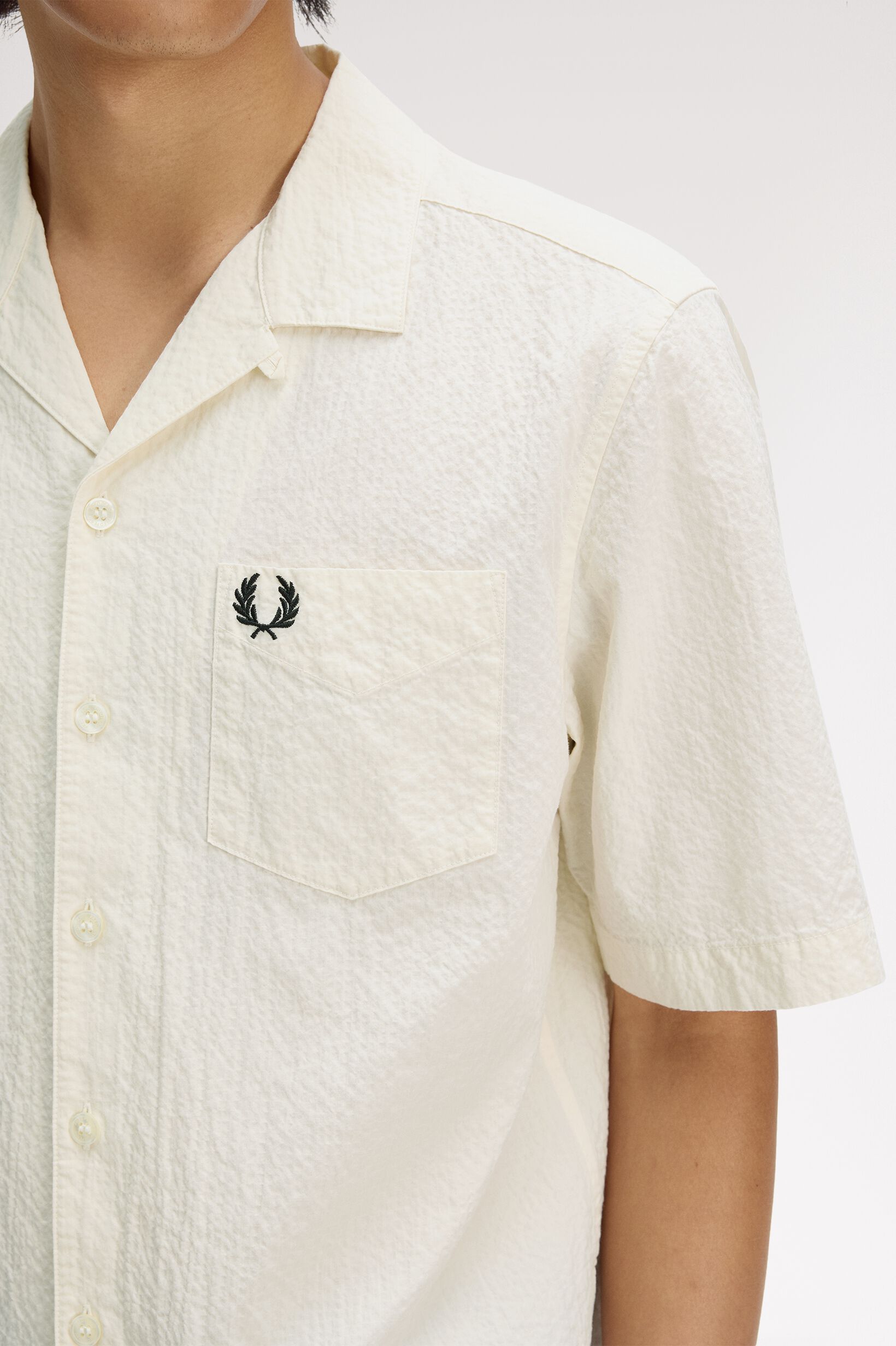 FRED PERRY 「Seersucker Revere Collar Shirt」|シャツ・ブラウス|