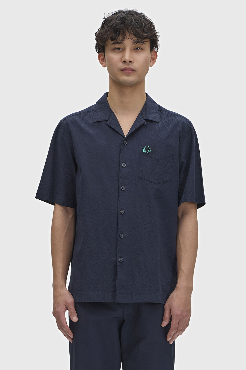 FRED PERRY 「Seersucker Revere Collar Shirt」|シャツ・ブラウス|