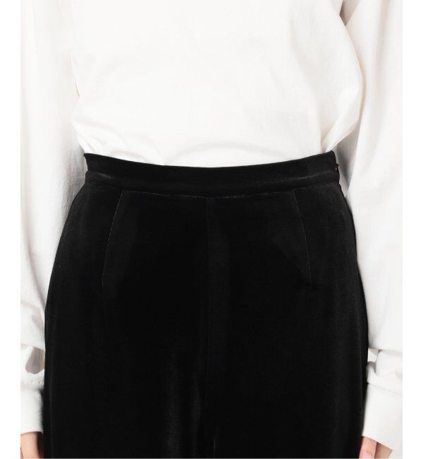 OUTDOOR PRODUCTS Usual Things「追加 ベロアフレアパンツ」|スラックス|