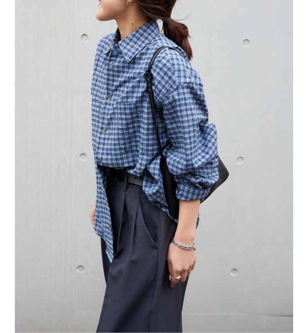 OUTDOOR PRODUCTS Usual Things「シアーチェックシャツ」|シャツ・ブラウス|