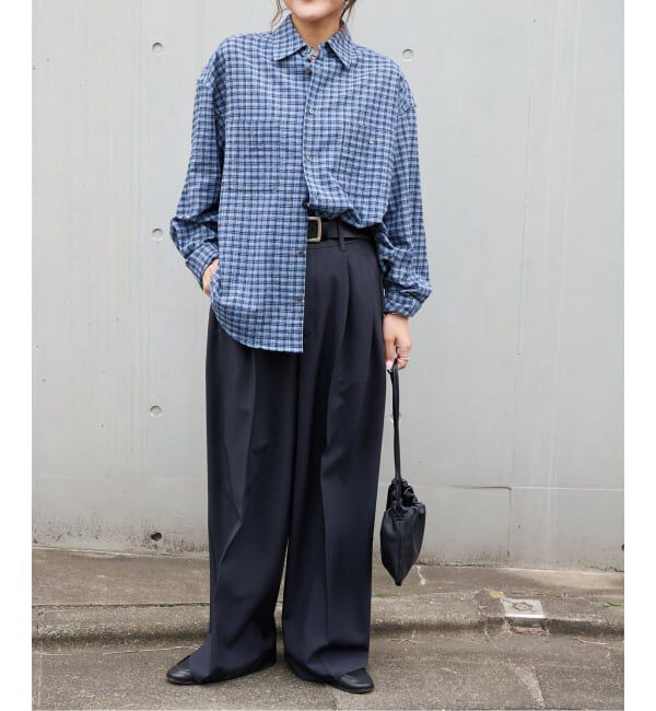 OUTDOOR PRODUCTS Usual Things「シアーチェックシャツ」|シャツ・ブラウス|