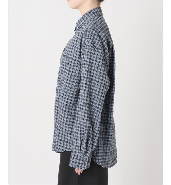 OUTDOOR PRODUCTS Usual Things「シアーチェックシャツ」|シャツ・ブラウス|