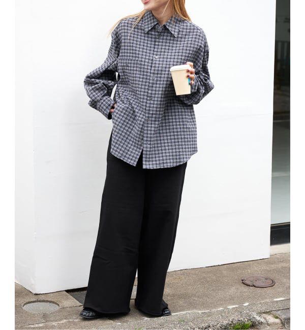 OUTDOOR PRODUCTS Usual Things「シアーチェックシャツ」|シャツ・ブラウス|