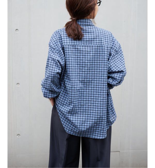 OUTDOOR PRODUCTS Usual Things「シアーチェックシャツ」|シャツ・ブラウス|