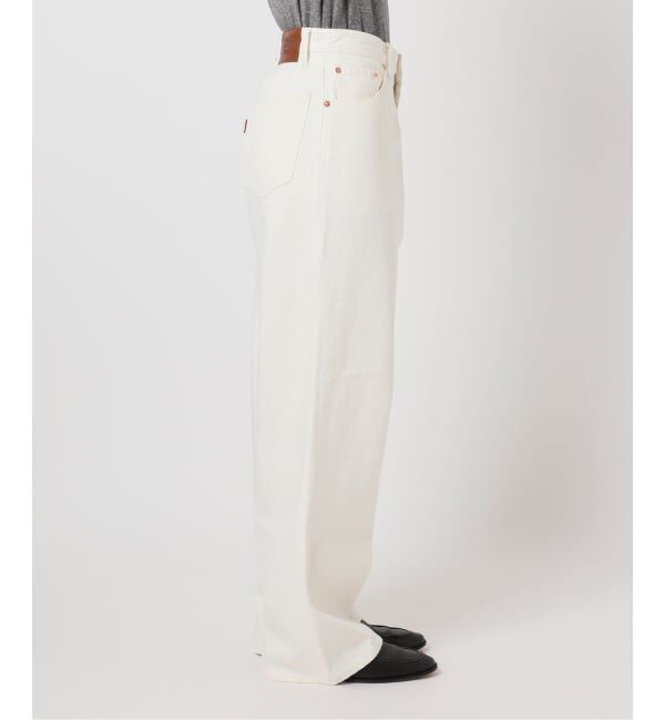OUTDOOR PRODUCTS Usual Things「≪予約≫追加 ULTサマーデニムハイライズルーズ5PKT WHITE」|デニム|