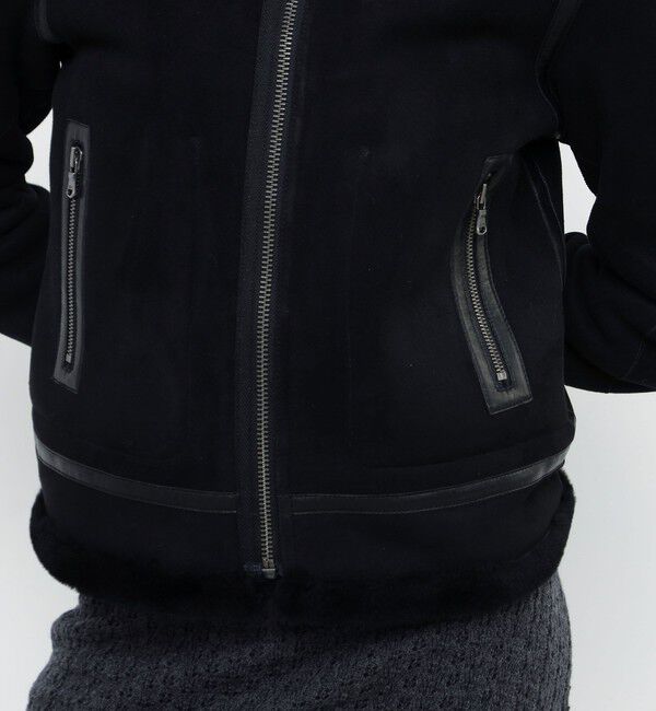 BACCA「ラムレザー ムートンジャケット」|その他|