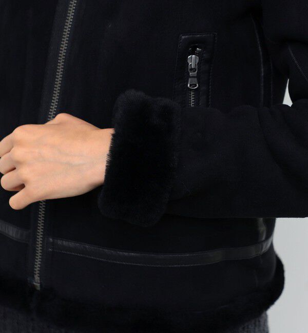 BACCA「ラムレザー ムートンジャケット」|その他|