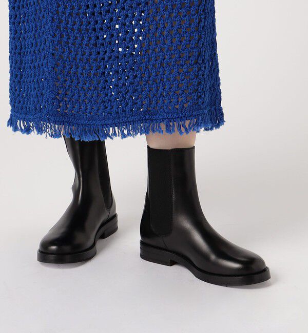 TOMORROWLAND GOODS「【別注】SARTORE サイドゴア ミドルブーツ」|ショートブーツ|