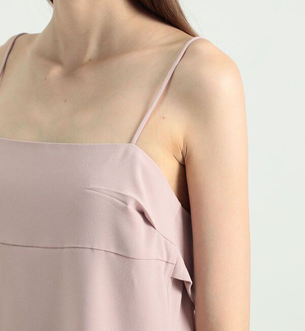 BACCA「ジョーゼットサテン キャミソールビスチェ」|キャミソール|