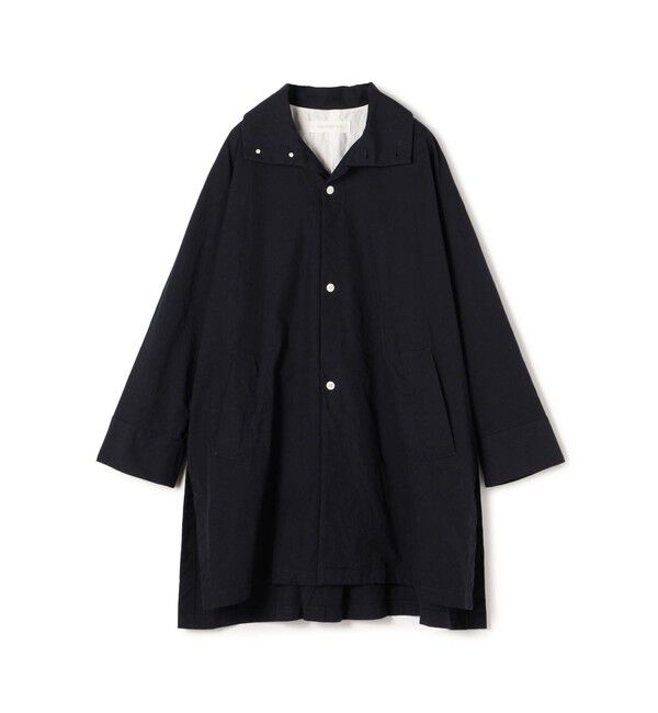 GALERIE VIE「パラシュートクロス スタンドカラーオーバーコート」|その他|69 ネイビー