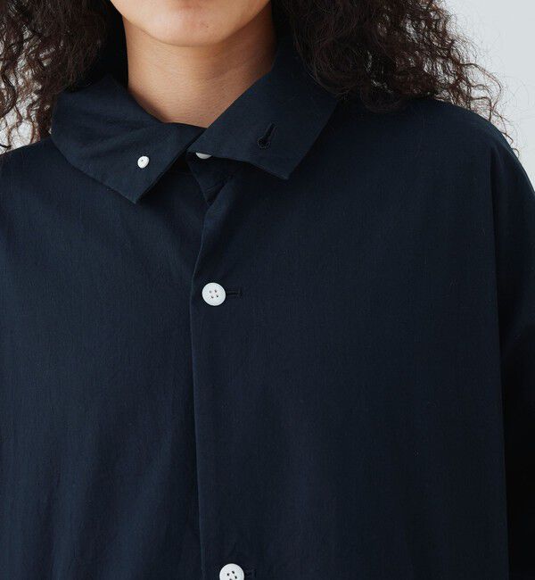 GALERIE VIE「パラシュートクロス スタンドカラーオーバーコート」|その他|