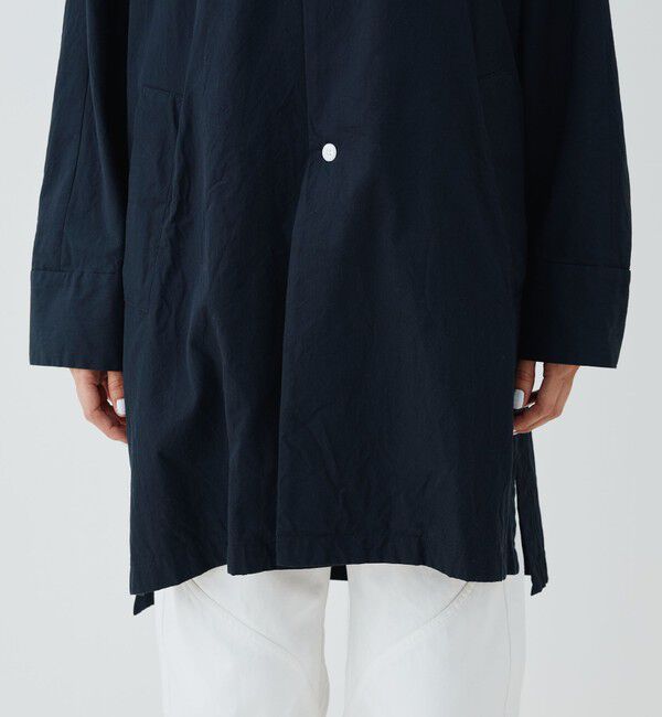 GALERIE VIE「パラシュートクロス スタンドカラーオーバーコート」|その他|