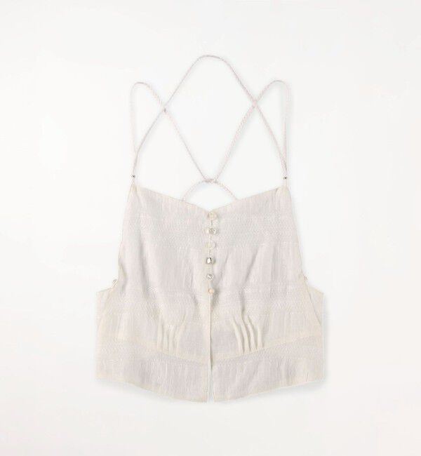 DES PRES「ブリックジャカード インナーキャミ付きマキシワンピース」|ワンピース|