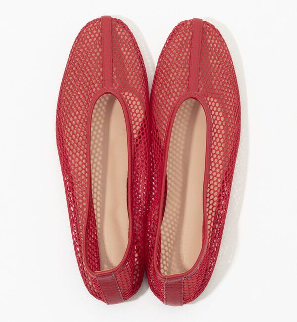 TOMORROWLAND GOODS「DES PRES メッシュフラットシューズ」|バレエシューズ|